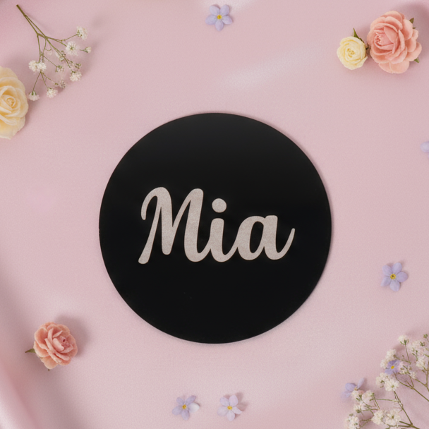 Vinyl Sticker mit Namen – personalisiert & selbstklebend